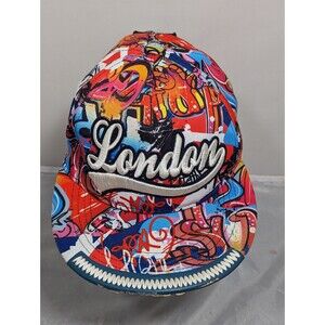 Robin Ruth *LONDON" Graffiti Unisex Pride Snapback Cap Netherlands Wide Brim